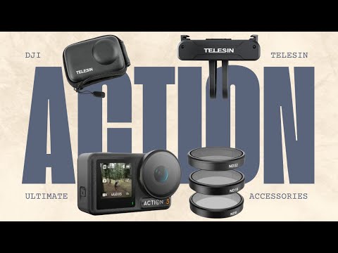 BEST BUDGET ACCESSORIES FOR DJI ACTION 4 BY TELESIN