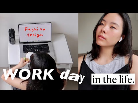 服裝設計師的一天｜新的工作挑戰・上班前的療癒morning routine・減肥飲食🍎