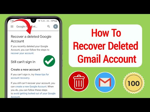 How To Recover Deleted Gmail Account (Update 2025) || Recover Gmail Account