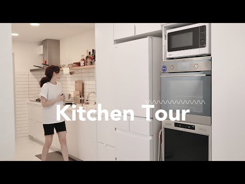 Kitchen Tour │ 極簡溫馨白色系廚房！‧ 動線規劃 ‧ 廚房家電心得 ‧ 懶人婚姻救星洗碗機 ‧ 瞬熱淨水機 │ Lenna Wang #開箱 #廚房 #kitchentour