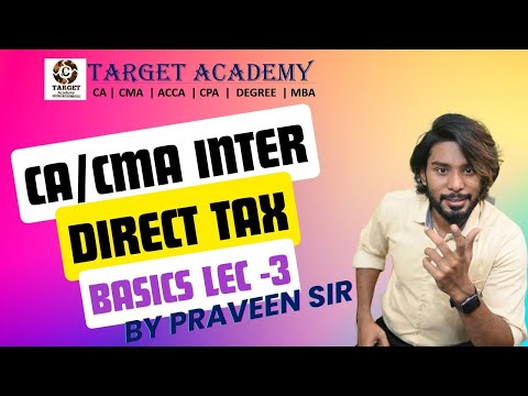 CA CMA INTER G1 NEW BATCH DT CH 1 BASICS LEC-3 PART-2#ca #cma#cainter #cmainter #caclasses#education