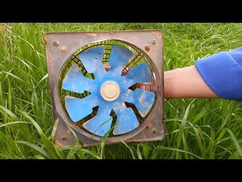 Restoration old & Rusty Exhaust FAN / Restoring Electric Fan Step by Step