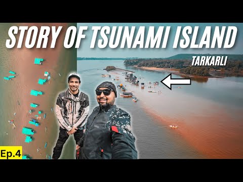 TSUNAMI ISLAND - Tarkarli  | Off-Beat Trail in Konkan | Konkan Ride With @MSKvlogs & Tiger