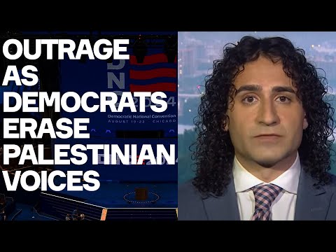 Outrage As Democrats BLOCK Palestinian Speakers - w/. Tariq Habash