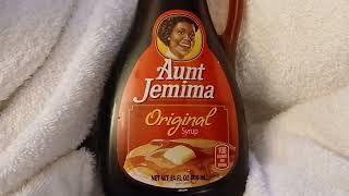 Original Aunt Jemima Unopened Bottle Of Pancake Syrup For Thanksgiving