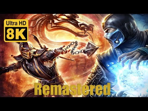 MORTAL KOMBAT 9 All Cutscenes (Game Movie) 8K (Remastered with Neural Network AI)