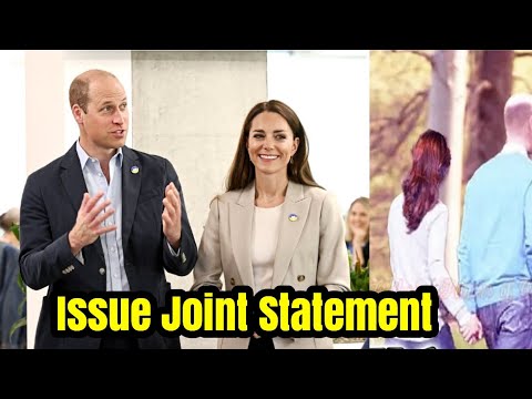 Prince William and Kate Middleton ISSUED JOINT STATEMENT for special cause