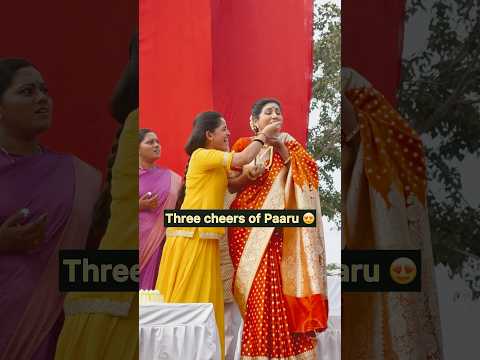 Three cheers of Paaru #zeemarathi #paaruserial