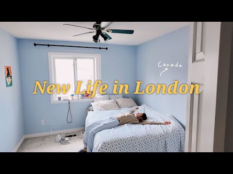 Study Abroad in Canada Ep.1 🇨🇦 Starting My New Life in London with a BAD Cold