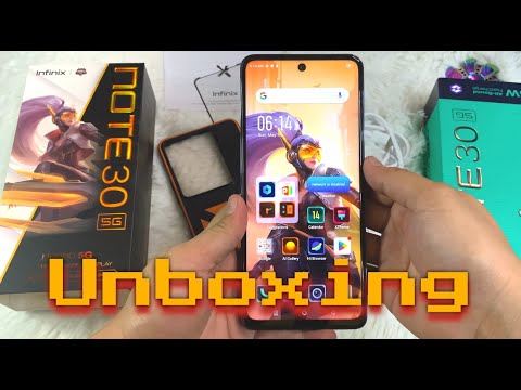 INFINIX NOTE 30 5G UNBOXING & QUICK SPECIFICATIONS