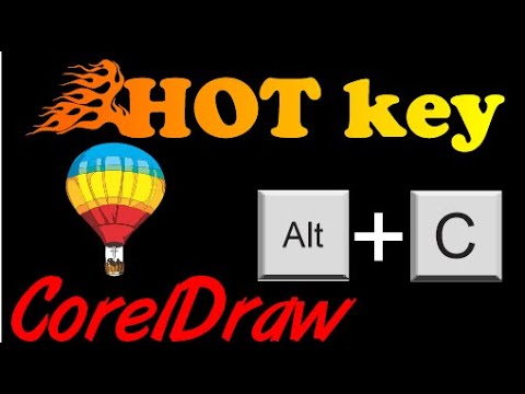 Corel Draw Tips & Tricks HOT key to rotate from CENTER of Page