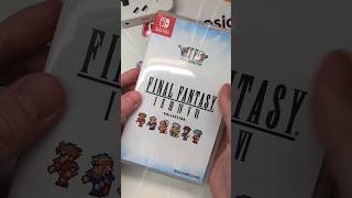 Unboxing Final Fantasy Pixel Remaster🎁 FFピクセルリマスター【開封動画】#finalfantasypixelremaster #switch