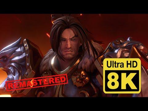 Forged by Fire: Heroes of the Storm 8K (Remastered with Neural Network AI)