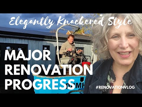 Epic DIY Renovation: Moving Earth & Digging Trenches | Doing it Ourselves