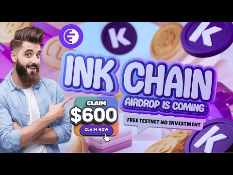 INK Chain Airdrop is Coming || Unlock this Free Airdrop Today || A to Z Guide || Mobile & PC |MRRIX