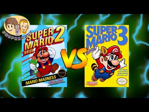 Super Mario Bros. 2 vs Super Mario Bros. 3 -- #CUPodcast Voice Messages #96