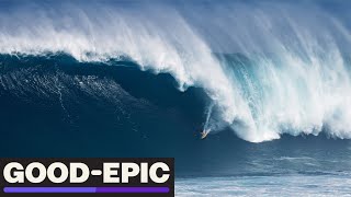 XXL Eddie Swell Hits Pe'ahi