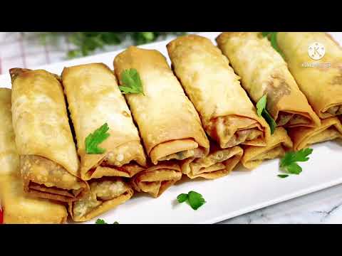 Chicken Spring Rolls | Chicken Rolls recipe| How to make Chicken Spring Rolls