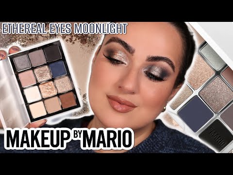 MAKEUP BY MARIO ETHEREAL MOONLIGHT EYESHADOW PALETTE REVIEW & 2 LOOKS!