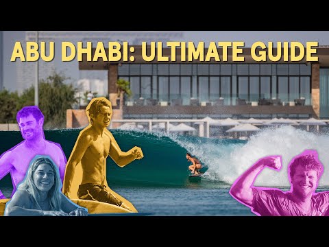 An 80 Million Liter Wavepool in the Arabian Gulf?! Surf Abu Dhabi