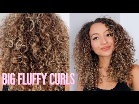 SOFT & FLUFFY CURLY HAIR TUTORIAL // 3A CURLS