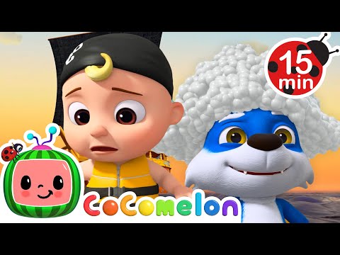 Pirate Role Play Song! 🏴‍☠️ | CoComelon Animal Time | Animals for Kids