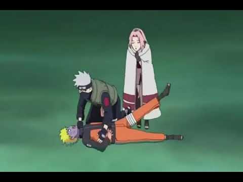 Naruto Funny Moment - Naruto Gets Hit By Poison Kunai