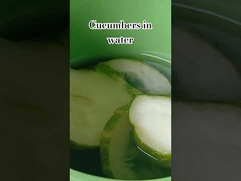 TO KILL BELLY FAT, ADD SLICED CUCUMBER TO YOUR WATER AND DRINK #cucumberwater #cucumber