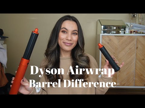 Dyson Airwrap barrel difference