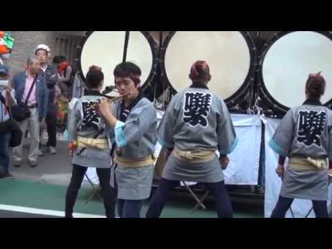 2014中延ねぶた祭り 囃子方 二木組