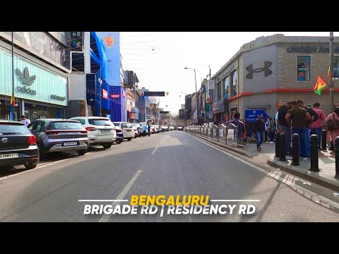 MG Rd | Brigade Rd - 4K | Bengaluru’s Popular Tourist Place