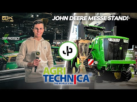 Agritechnica 2023! Riesen John Deere Messe Stand! || JP Agrar