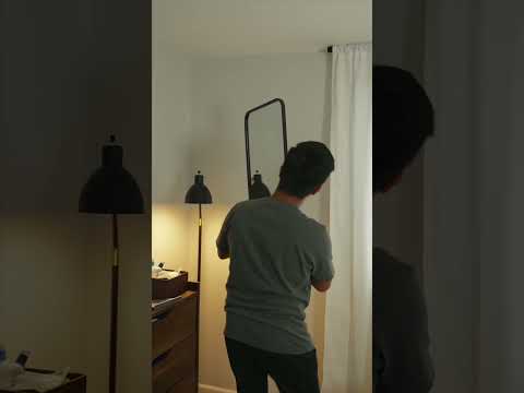 Bedroom Makeover Part 5 - Curtains and Mirror