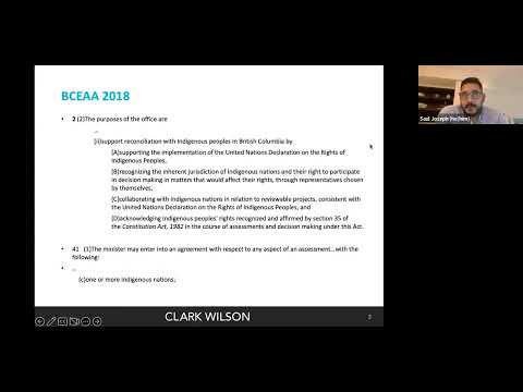 Innovate BC Economic Development Opportunities and Legislation with Saul Joseph Dec. 7, 2022