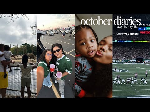 VLOGTOBER | I'M BACKKKK... life lately, jets game, pittsburgh zoo + more