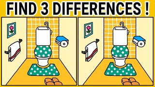 🧠💪🏻 Spot the Difference Game | Shouldn't Take Any Longer Than 90 Seconds!《Easy》