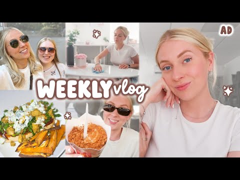 SO much good food, a bestie day trip & clean with me 🥰 WEEKLY VLOG