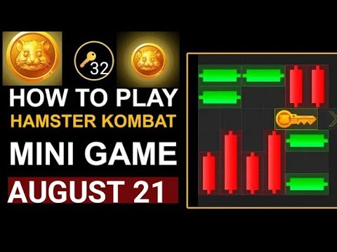 hamster kombat mini game August 21 SOLVED 🤩🤩