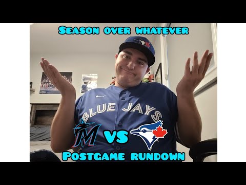 Season Over!!! Blue Jays Vs Marlins Postgame Rundown 9.29.2024