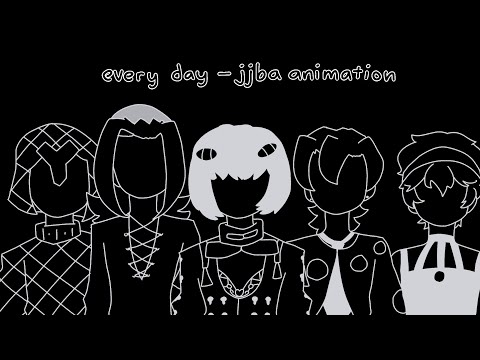 Everyday - JJBA Animation meme