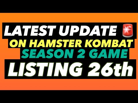 🚨UPDATE ON HAMSTER KOMBAT SEASON 2 GAME : How To Participate In the Current Stage. #touchbillions