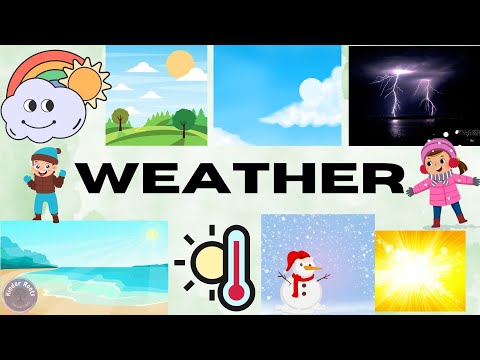 Weather for Kids | Climates for Kids | English Vocabulary | Educational Video | Kinder Roots