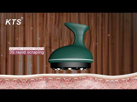 KTS Electric Cupping Therapy Massager for Pain Relief and Gua Sha Massage with Red Light Therapy