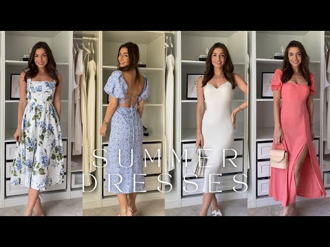 8 SPRING SUMMER DRESSES - HAUL