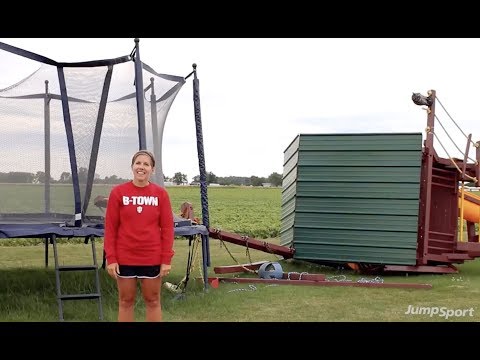 Trampoline Anchor Testimony, Satisfied Customer | JumpSport Trampoline