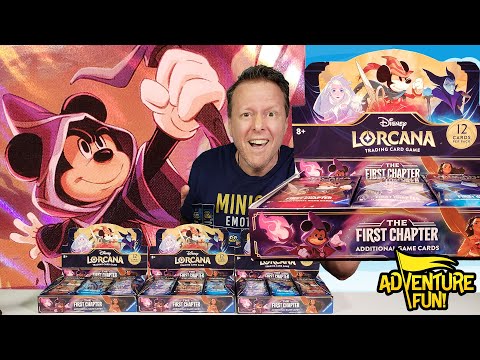 Unboxed Disney's Lorcana & GOT IT! First Chapter Disney Enchanted!