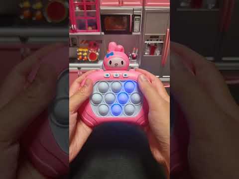 Satisfying with Playing Speed Push Game Pop It Eletrônico Fidget Toy ASMR #asmr #viral #trending