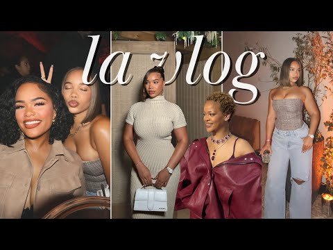 meeting Rihanna?! brand trip to LA, lots of good shopping, linking up with the girls, etc.