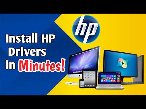 How to install HP Laptop driver | HP drivers kaise install kare |HP Drivers installation #hp