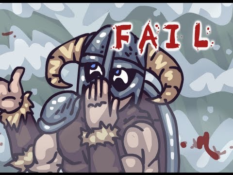 SKYRIM FAIL, Elder Scrolls V: Skyrim Parody